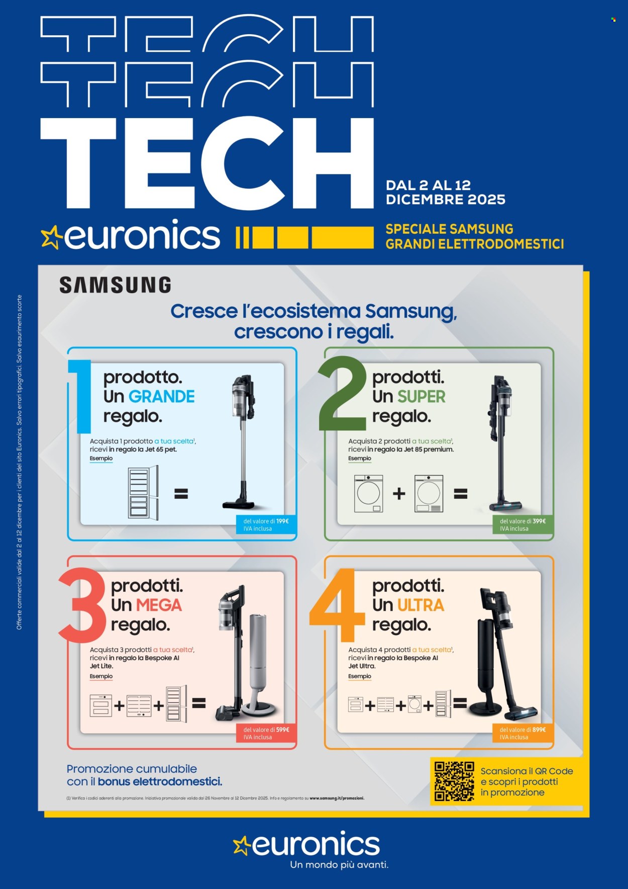 Volantino Euronics - 2/12/2025 - 12/12/2025. Pagina 1