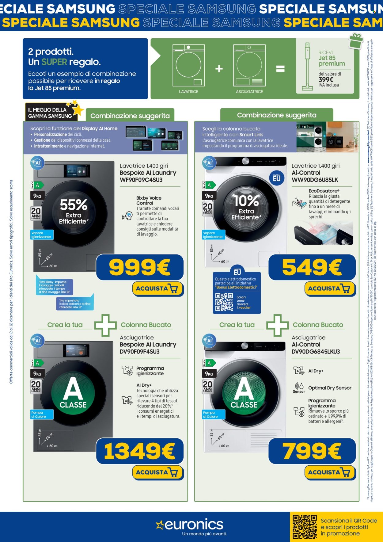 Volantino Euronics - 2/12/2025 - 12/12/2025. Pagina 3