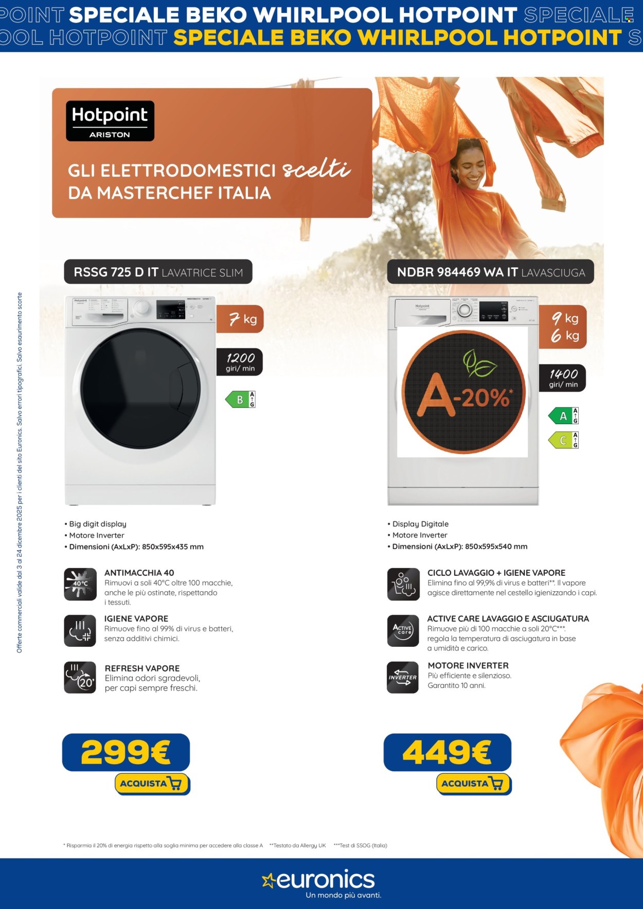 Volantino Euronics - 3/12/2025 - 24/12/2025. Pagina 8