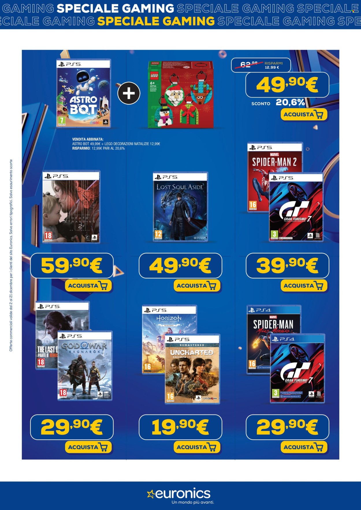 Volantino Euronics - 2/12/2025 - 21/12/2025. Pagina 4