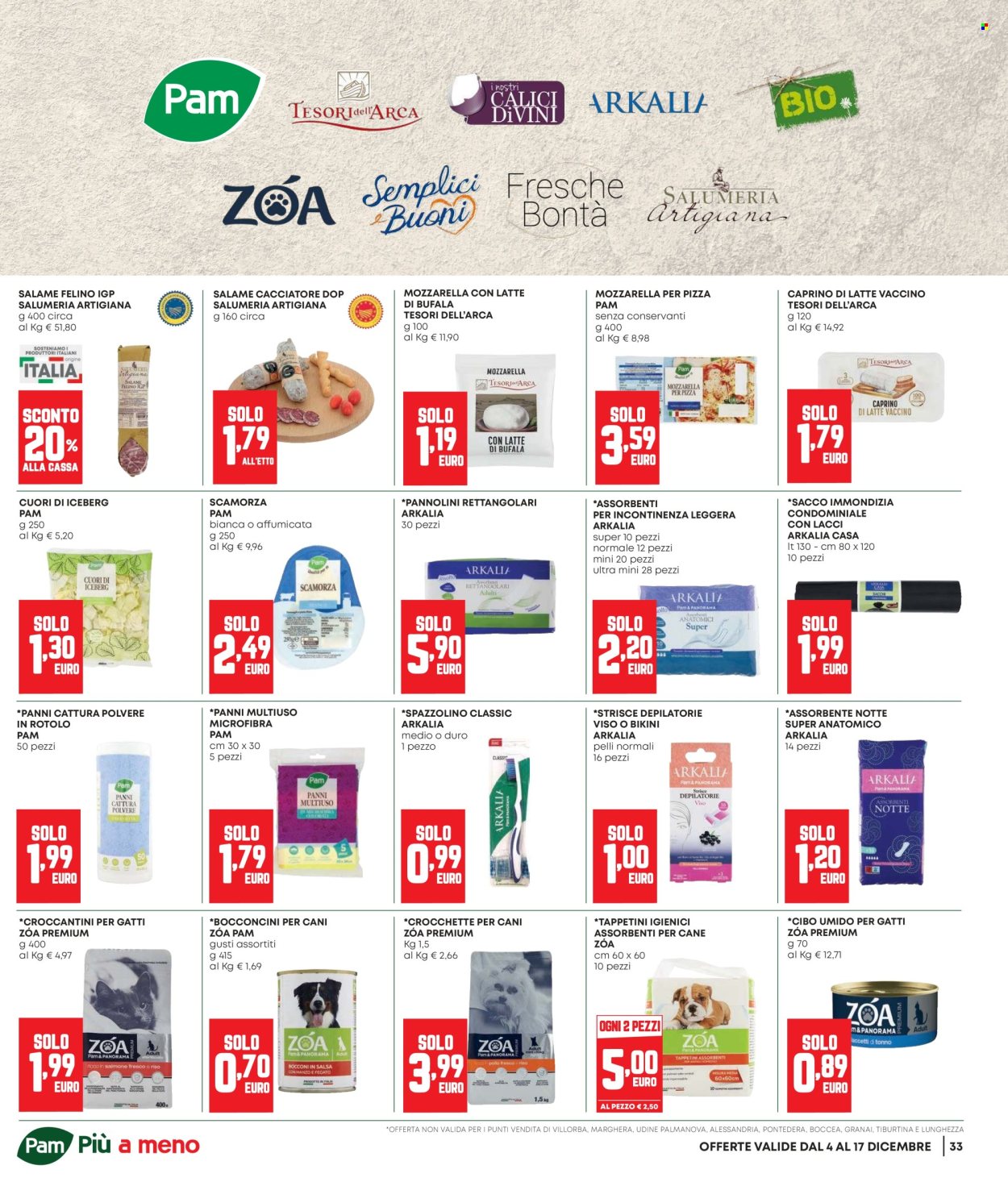 Volantino Pam Panorama - 4/12/2025 - 17/12/2025. Pagina 33