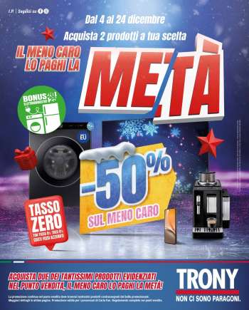 Volantino Trony - 4/12/2025 - 24/12/2025.