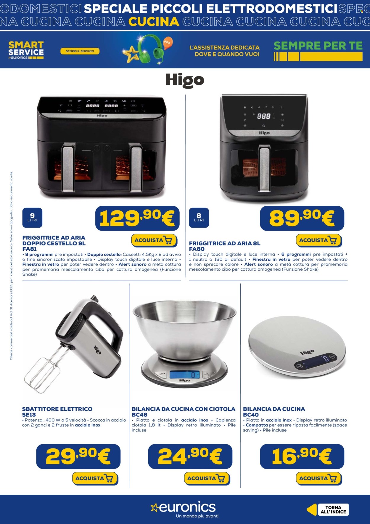 Volantino Euronics - 4/12/2025 - 31/12/2025. Pagina 13