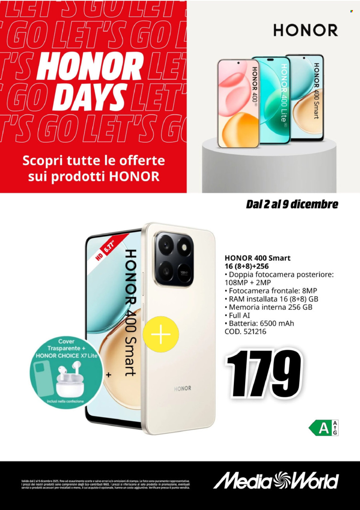 Volantino MediaWorld - 2/12/2025 - 9/12/2025. Pagina 2