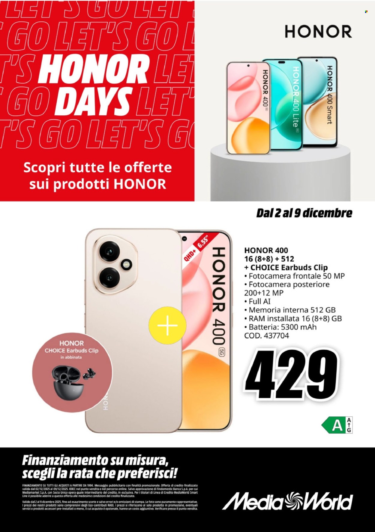 Volantino MediaWorld - 2/12/2025 - 9/12/2025. Pagina 3