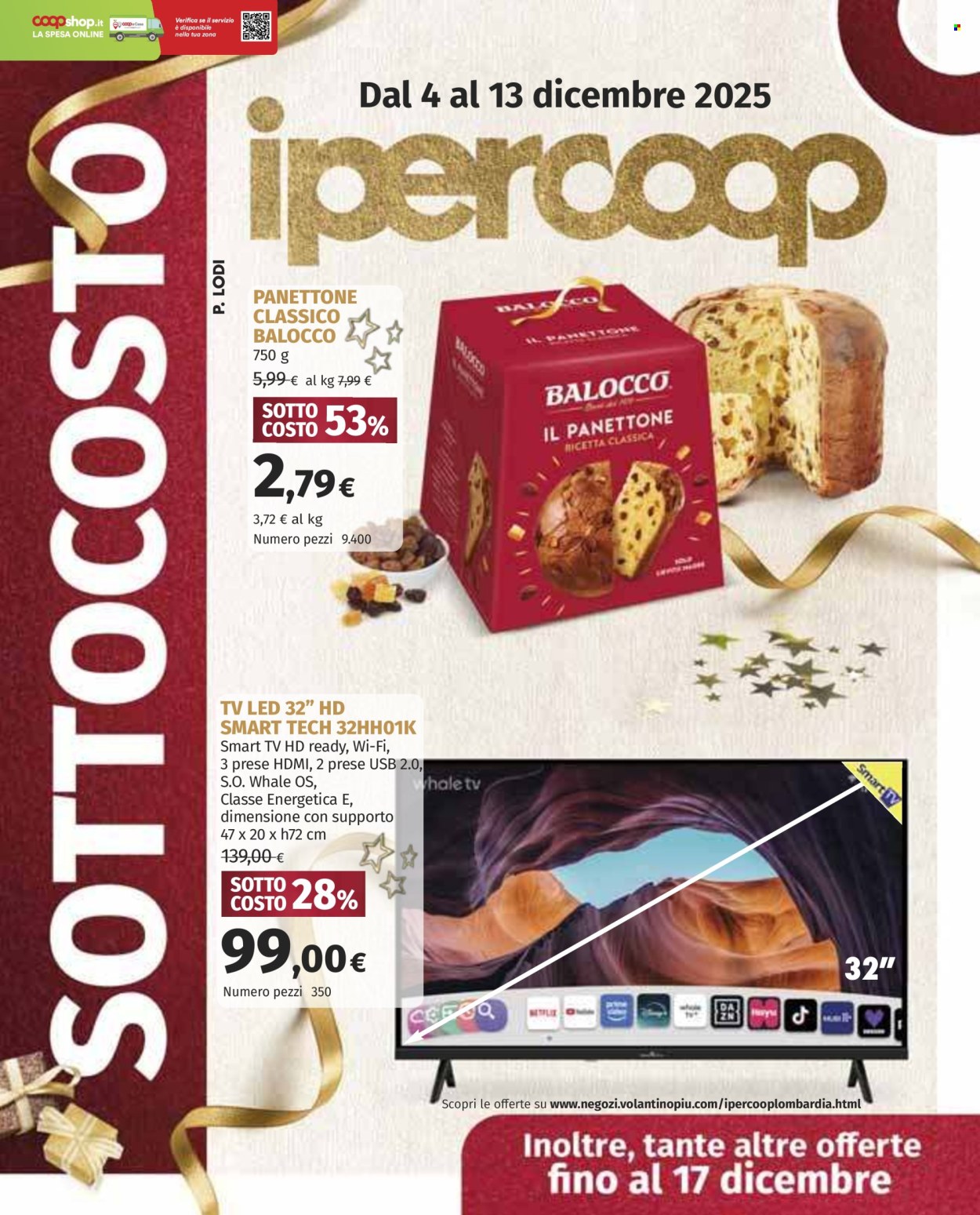 Volantino Coop - 4/12/2025 - 17/12/2025. Pagina 1