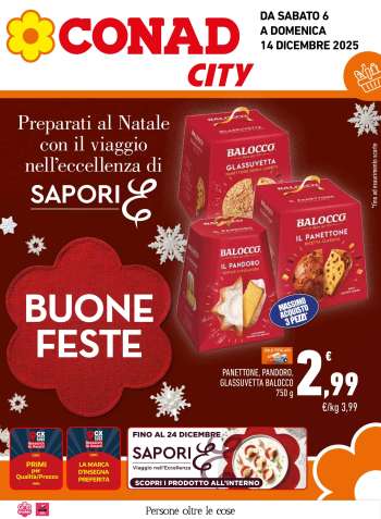 Volantino Conad City - 6/12/2025 - 14/12/2025.