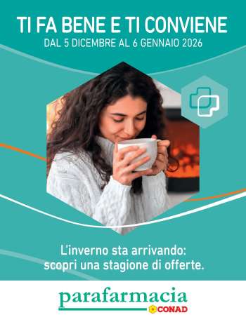 Volantino Parafarmacia Conad - 5/12/2025 - 6/1/2026.