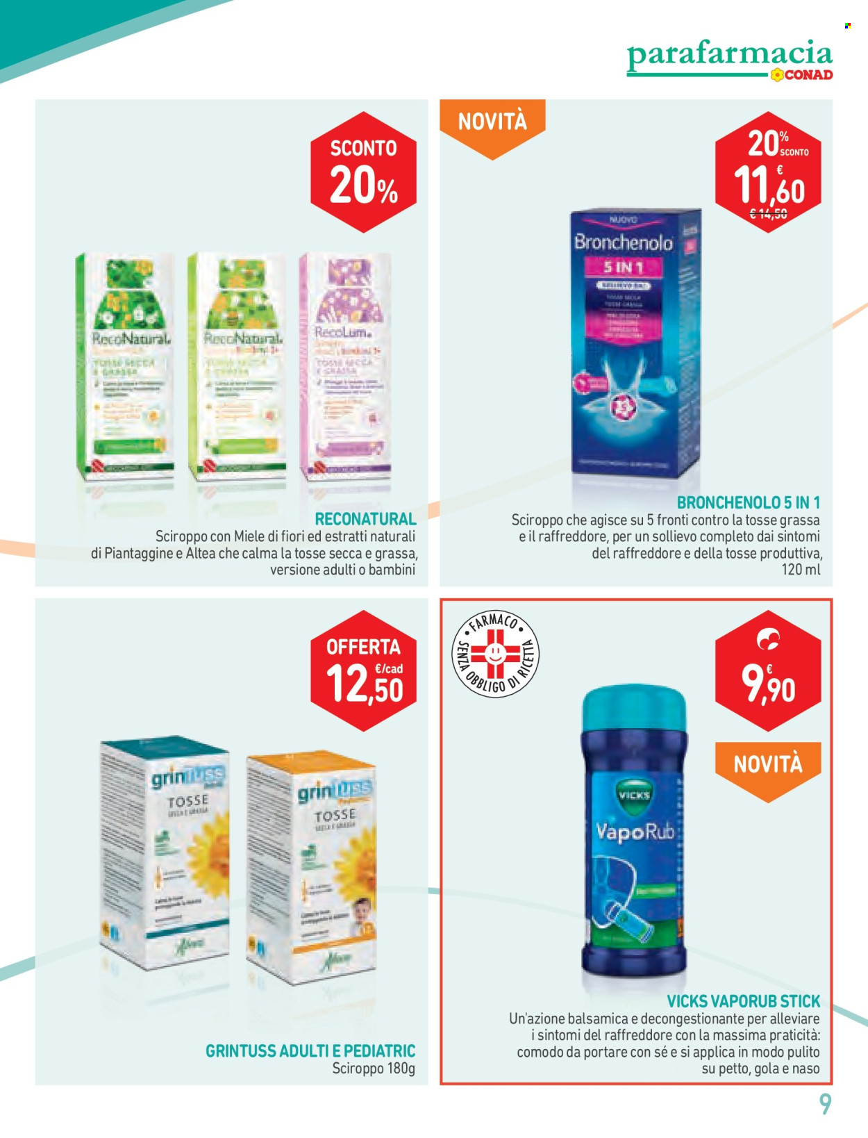 Volantino Parafarmacia Conad - 5/12/2025 - 6/1/2026. Pagina 9