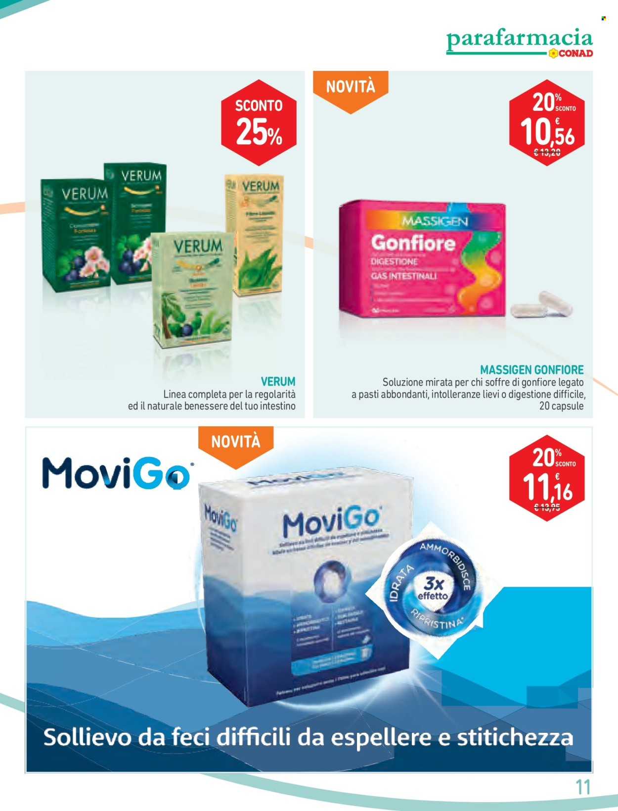 Leták Parafarmacia Conad - 5.12.2025 - 6.1.2026. Strana 11