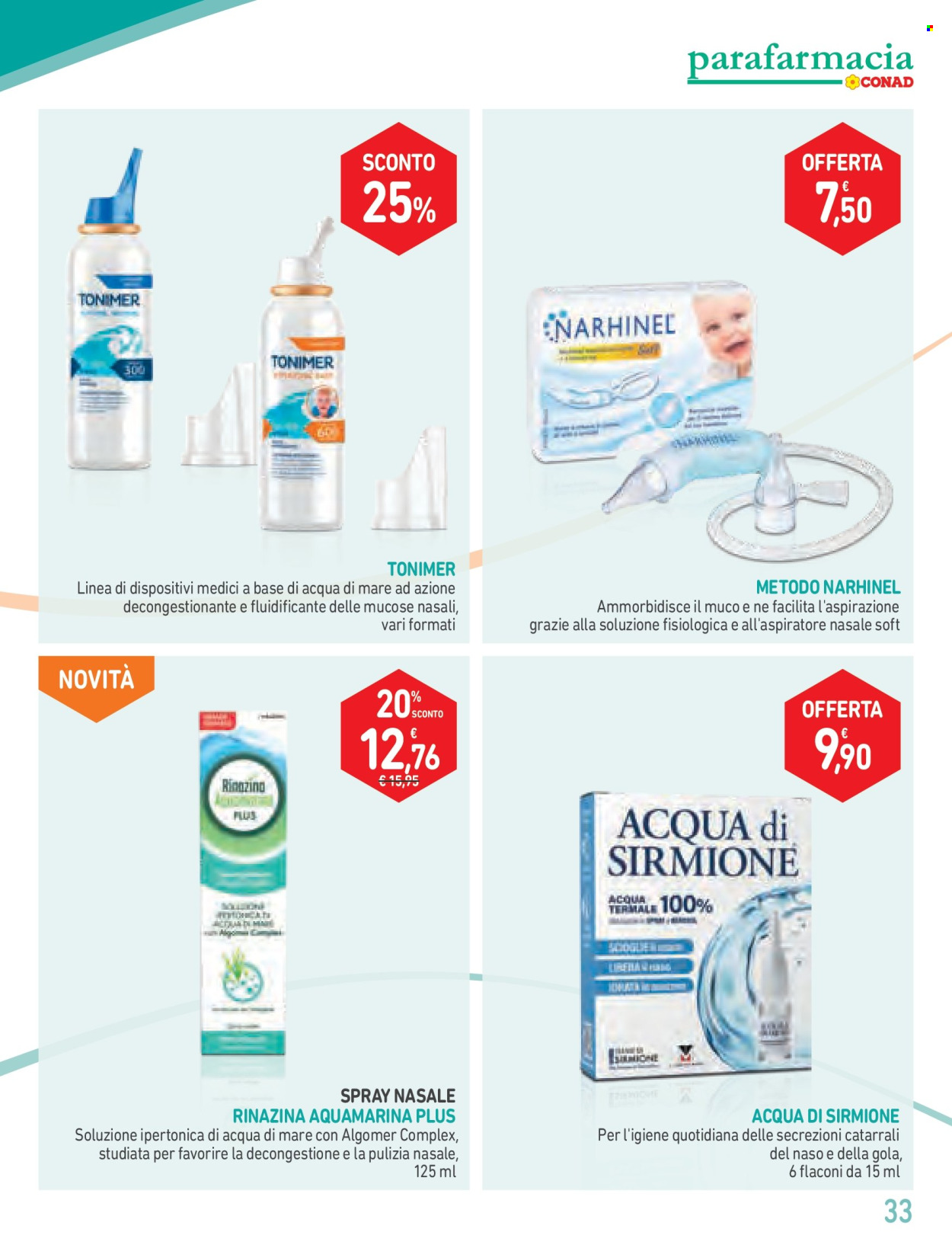 Leták Parafarmacia Conad - 5.12.2025 - 6.1.2026. Strana 33