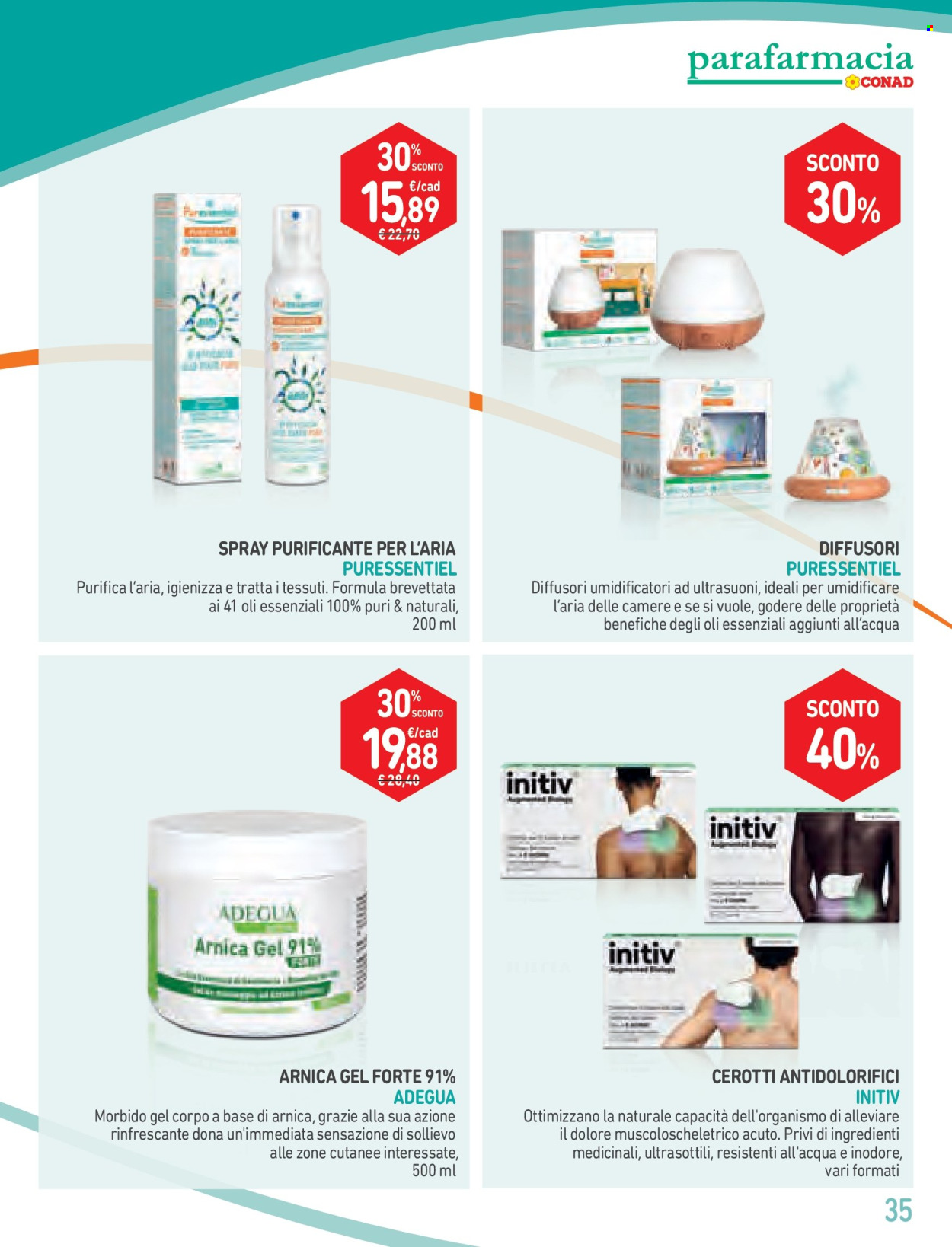 Leták Parafarmacia Conad - 5.12.2025 - 6.1.2026. Strana 35
