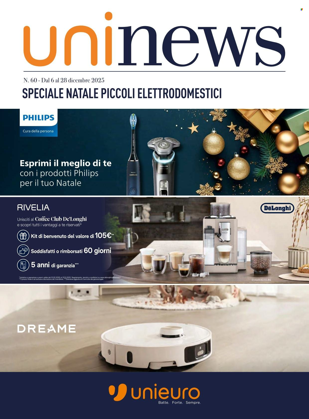 Volantino Unieuro - 6/12/2025 - 28/12/2025. Pagina 1
