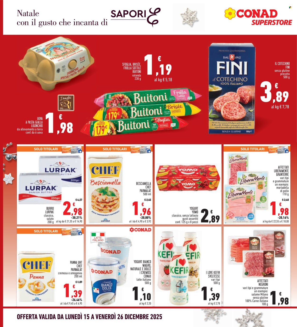 Volantino Conad Superstore - 15/12/2025 - 26/12/2025. Pagina 16