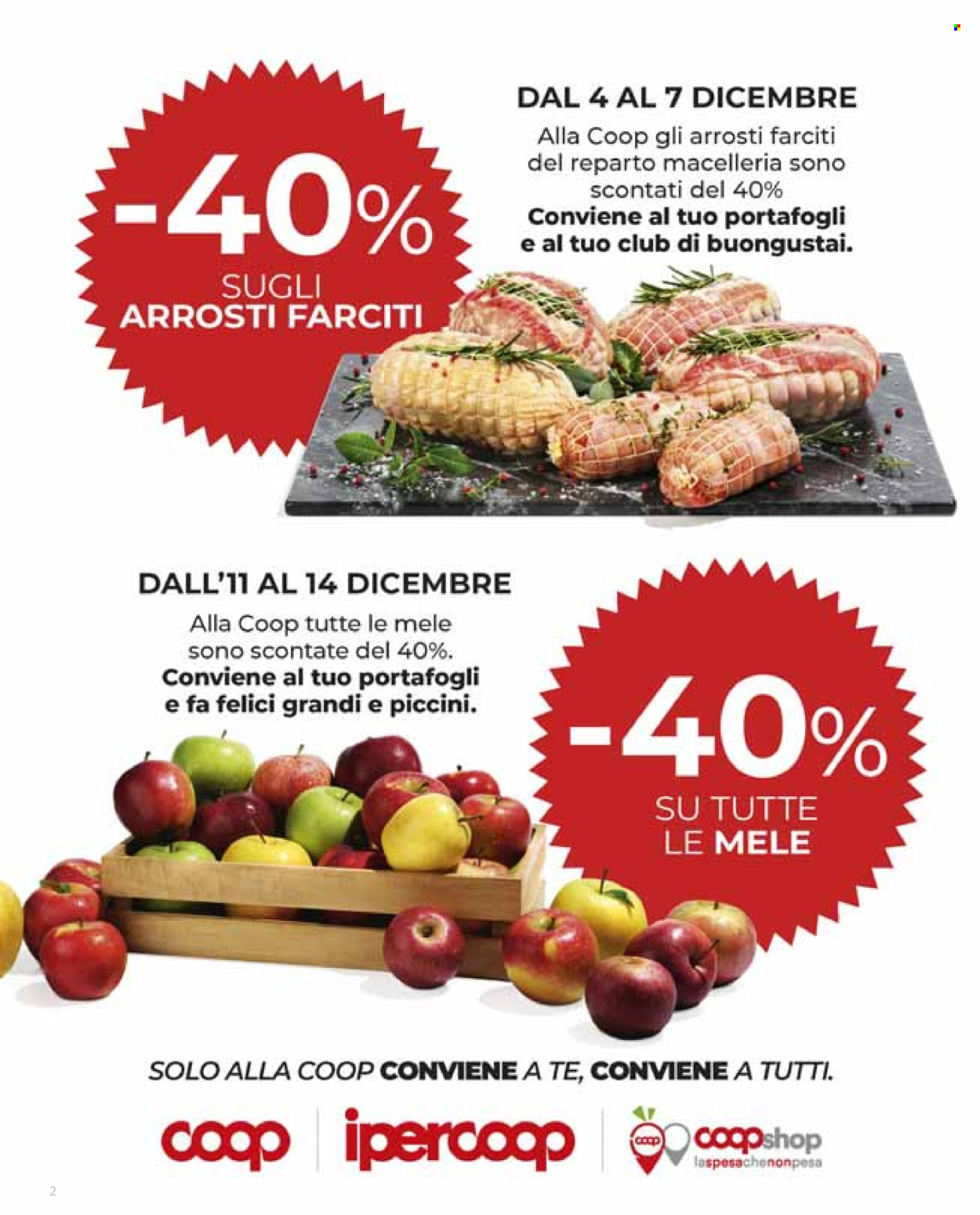 Leták Coop - 4.12.2025 - 13.12.2025. Strana 2