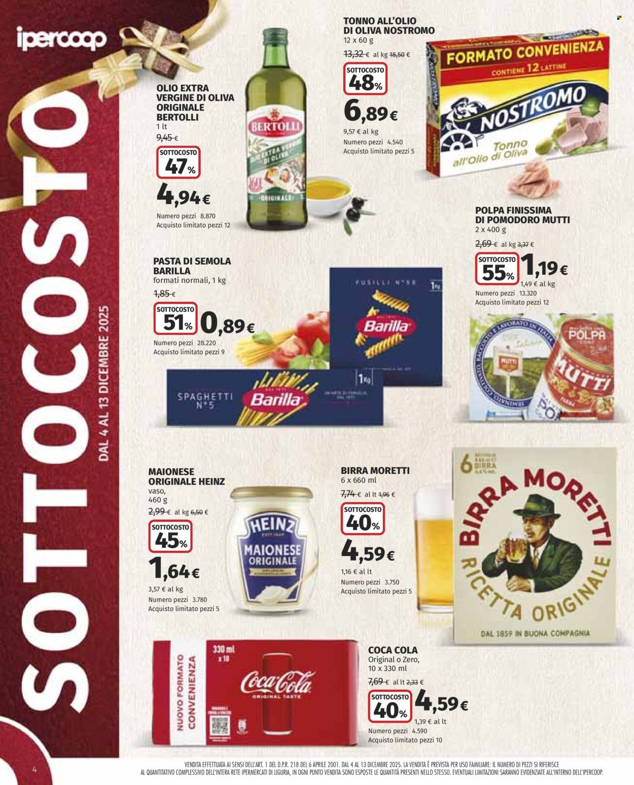 Leták Coop - 4.12.2025 - 13.12.2025. Strana 4