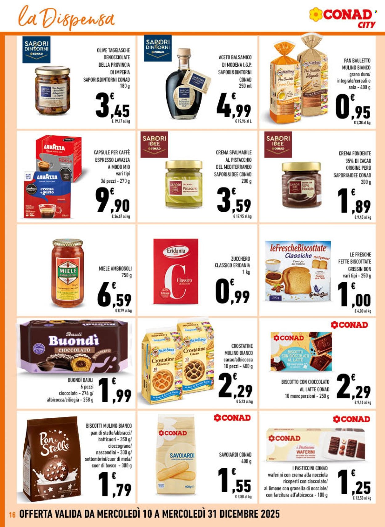 Volantino Conad City - 10/12/2025 - 31/12/2025. Pagina 16