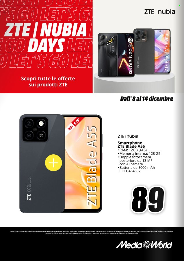 Volantino MediaWorld - 8/12/2025 - 14/12/2025. Pagina 2