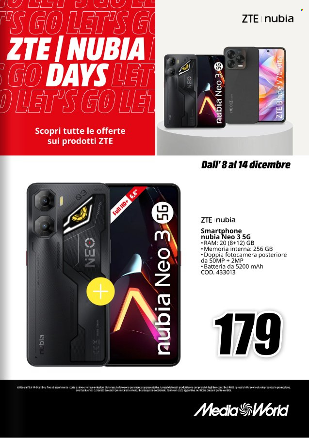Volantino MediaWorld - 8/12/2025 - 14/12/2025. Pagina 5
