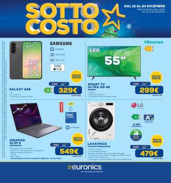 Volantino Euronics - 12/12/2025 - 24/12/2025.