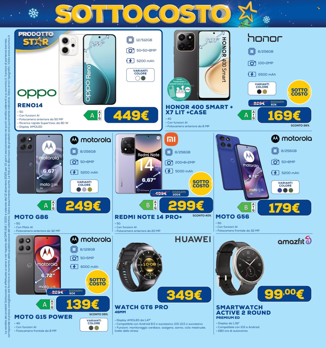 Volantino Euronics - 12/12/2025 - 24/12/2025. Pagina 5