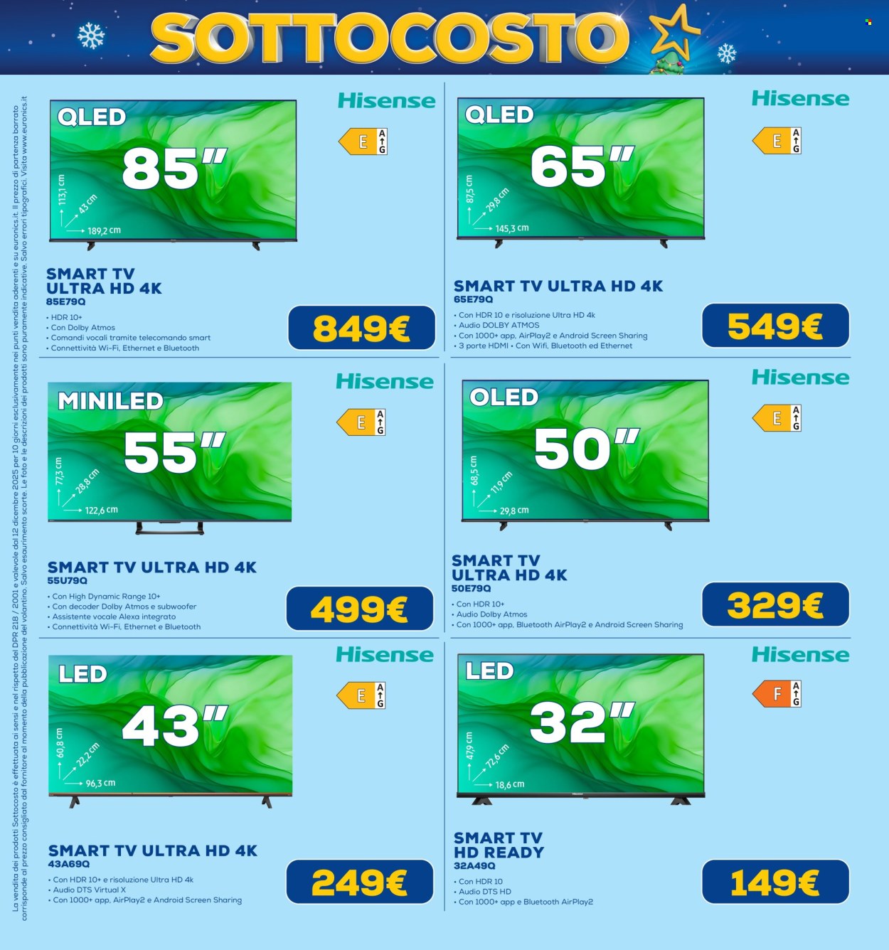 Volantino Euronics - 12/12/2025 - 24/12/2025. Pagina 11
