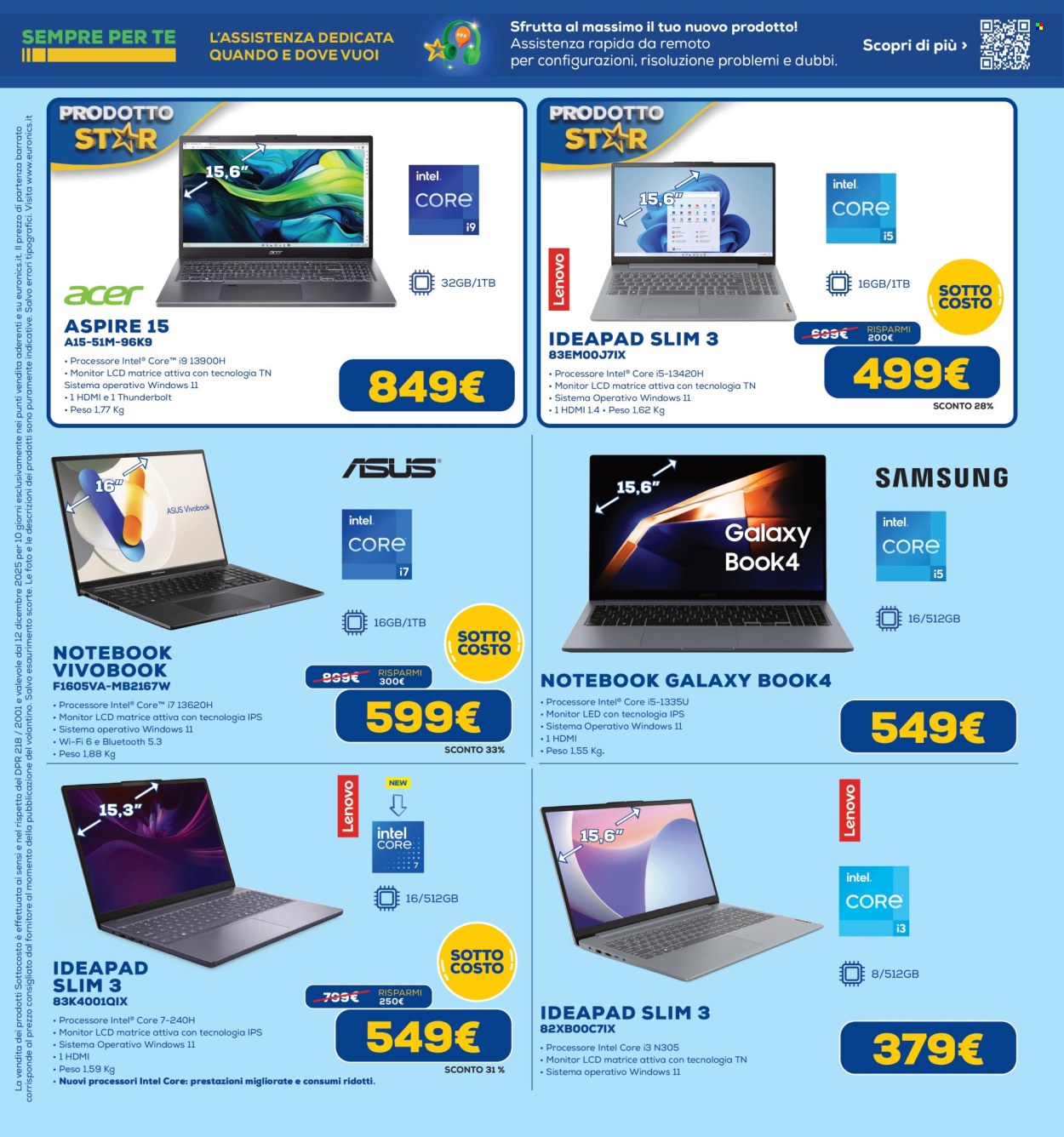 Volantino Euronics - 12/12/2025 - 24/12/2025. Pagina 18