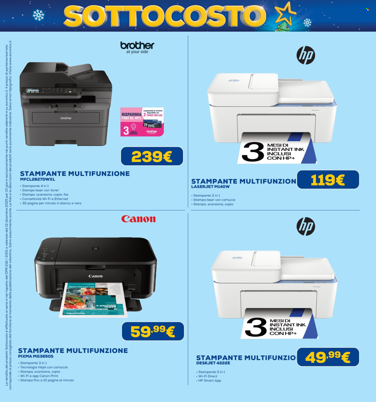 Volantino Euronics - 12/12/2025 - 24/12/2025. Pagina 25