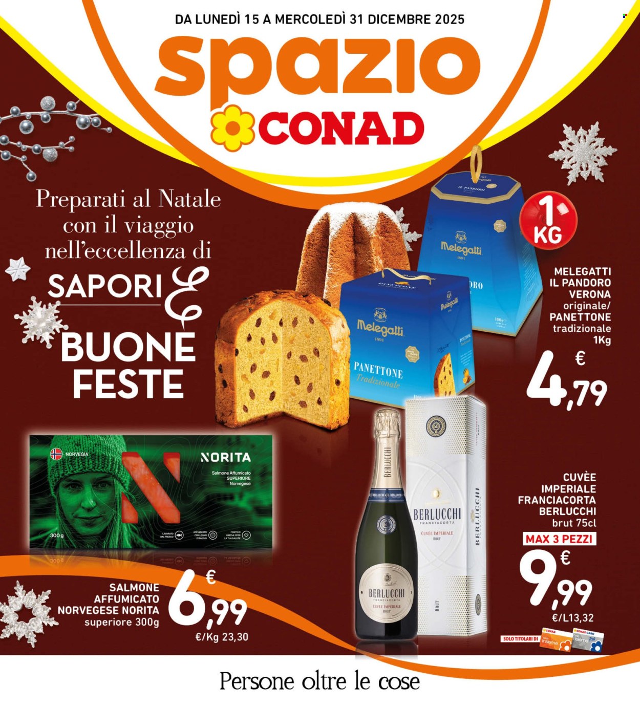 Volantino Spazio Conad - 15/12/2025 - 31/12/2025. Pagina 1
