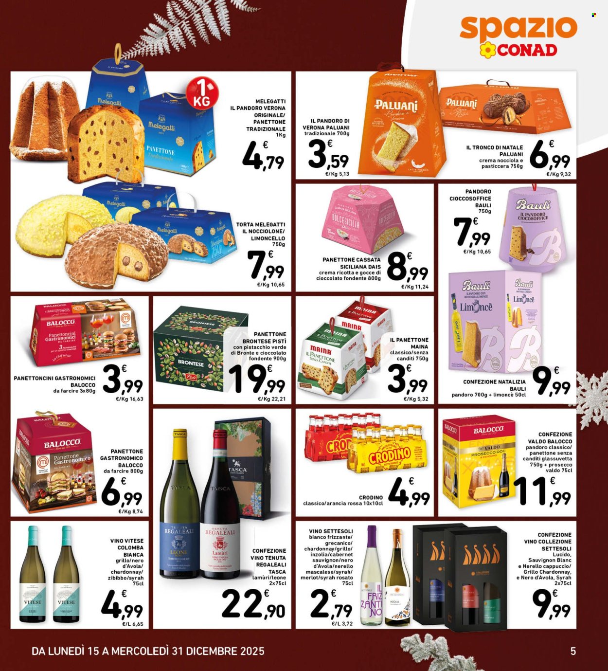 Volantino Spazio Conad - 15/12/2025 - 31/12/2025. Pagina 5