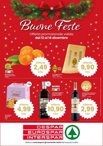 Volantino Interspar - 12/12/2025 - 14/12/2025.
