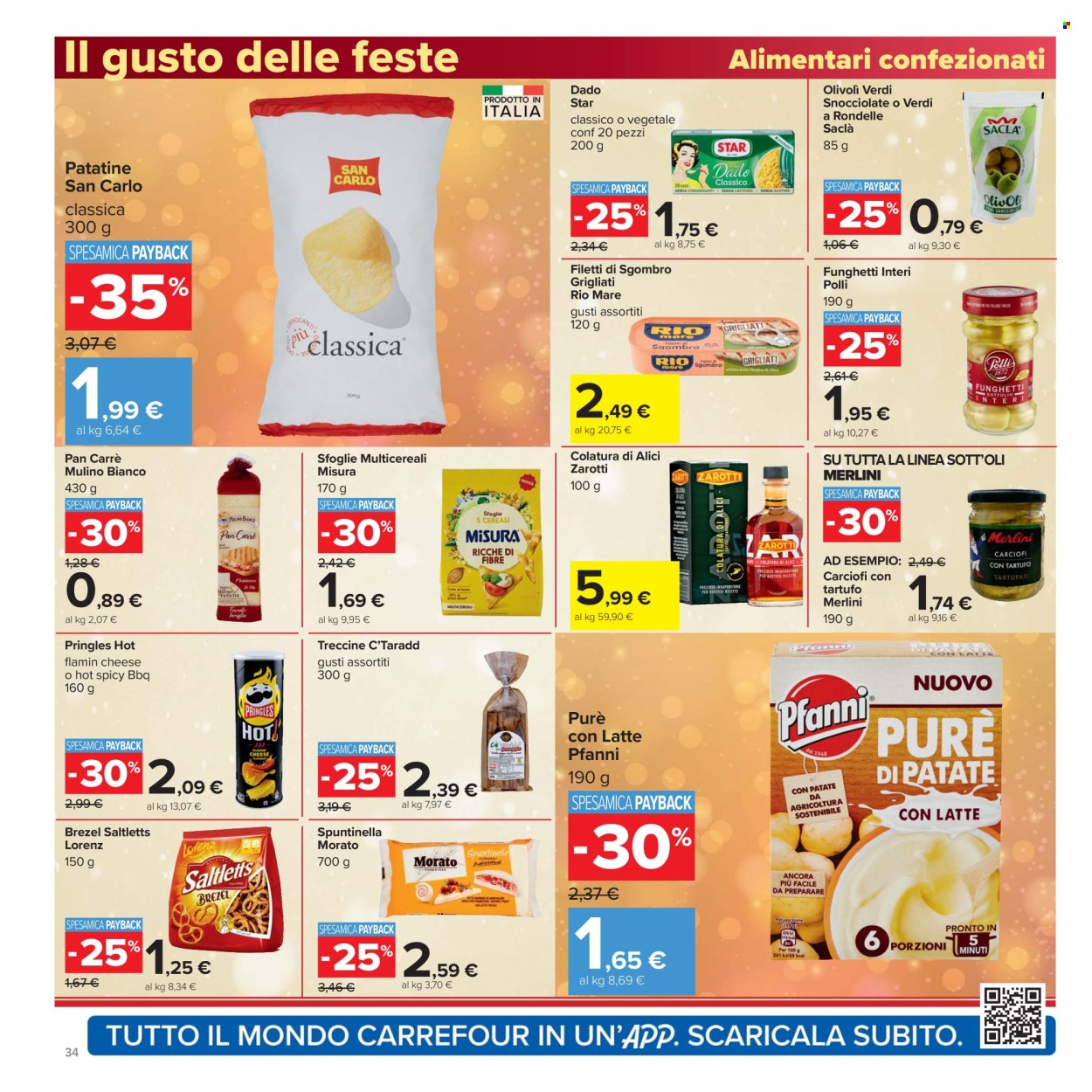 Volantino Carrefour - 16/12/2025 - 1/1/2026. Pagina 34