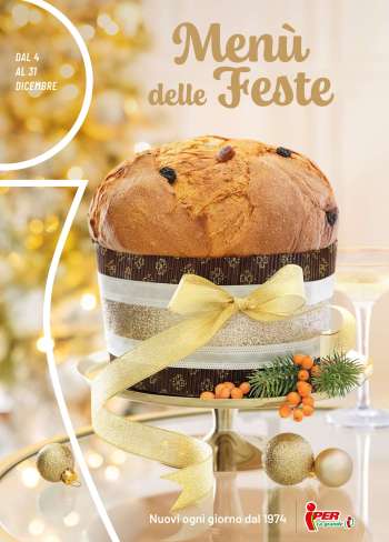 Volantino Iper, La grande i - 4/12/2025 - 31/12/2025.