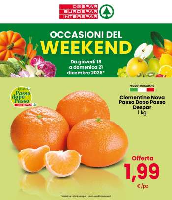 Volantino Despar - 18/12/2025 - 21/12/2025.
