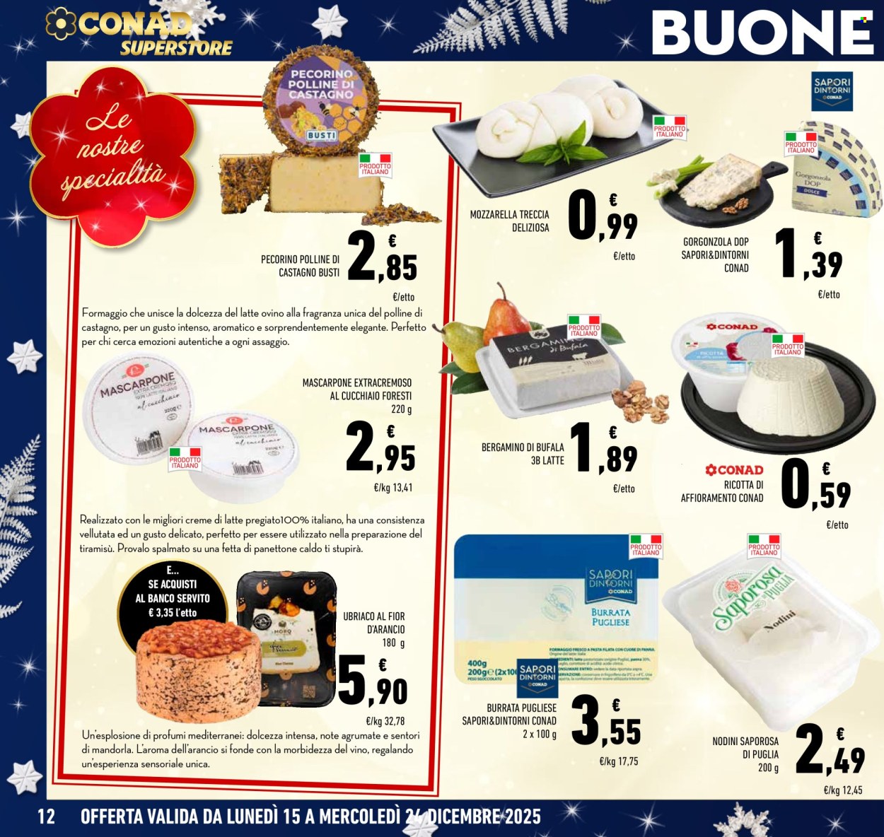 Volantino Conad Superstore - 15/12/2025 - 24/12/2025. Pagina 12