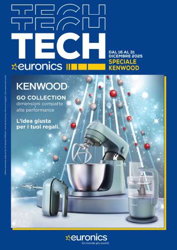 Volantino Euronics - 16/12/2025 - 31/12/2025.