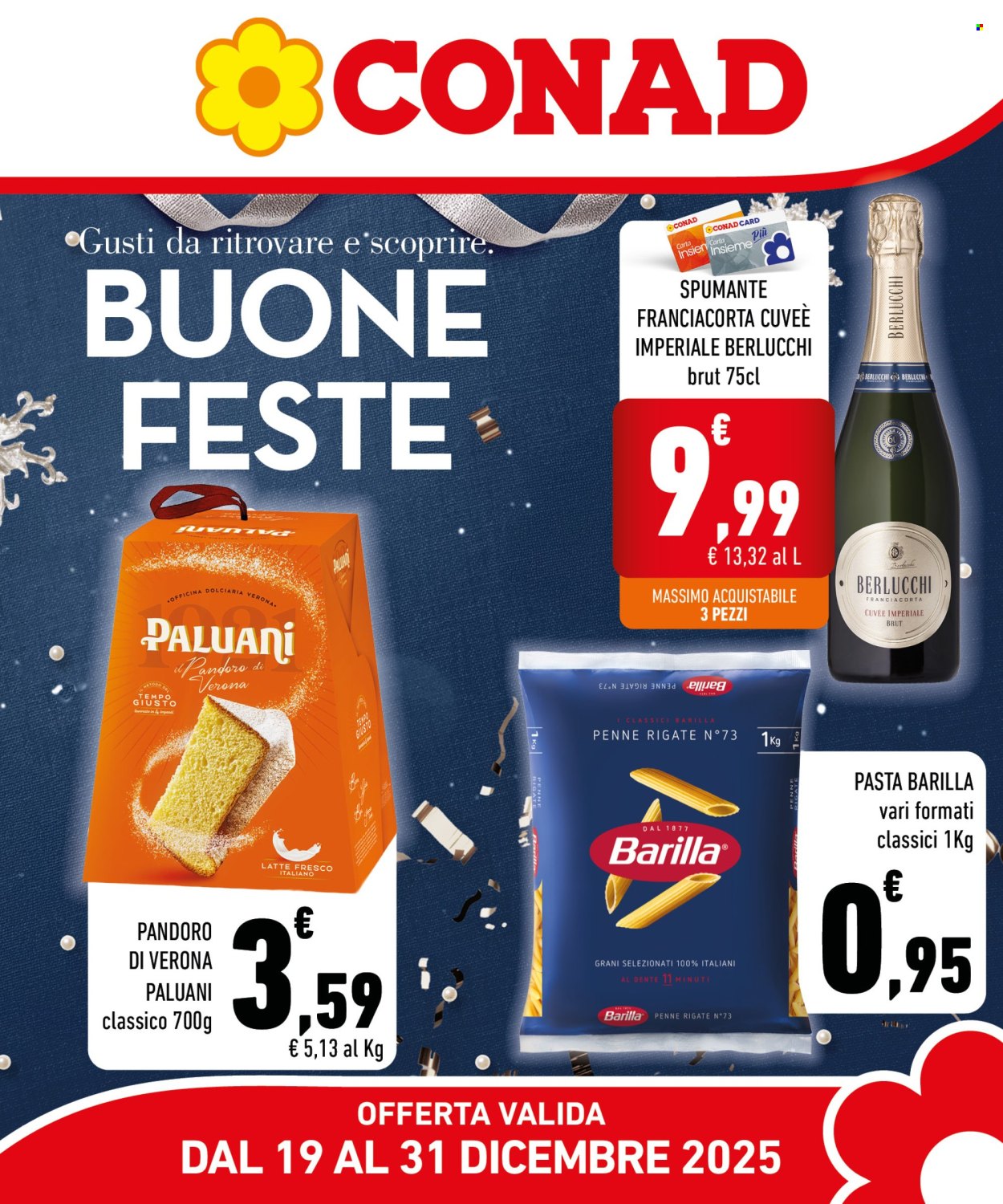 Leták Conad - 19.12.2025 - 31.12.2025. Strana 1