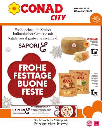 Volantino Conad City - 16/12/2025 - 31/12/2025.