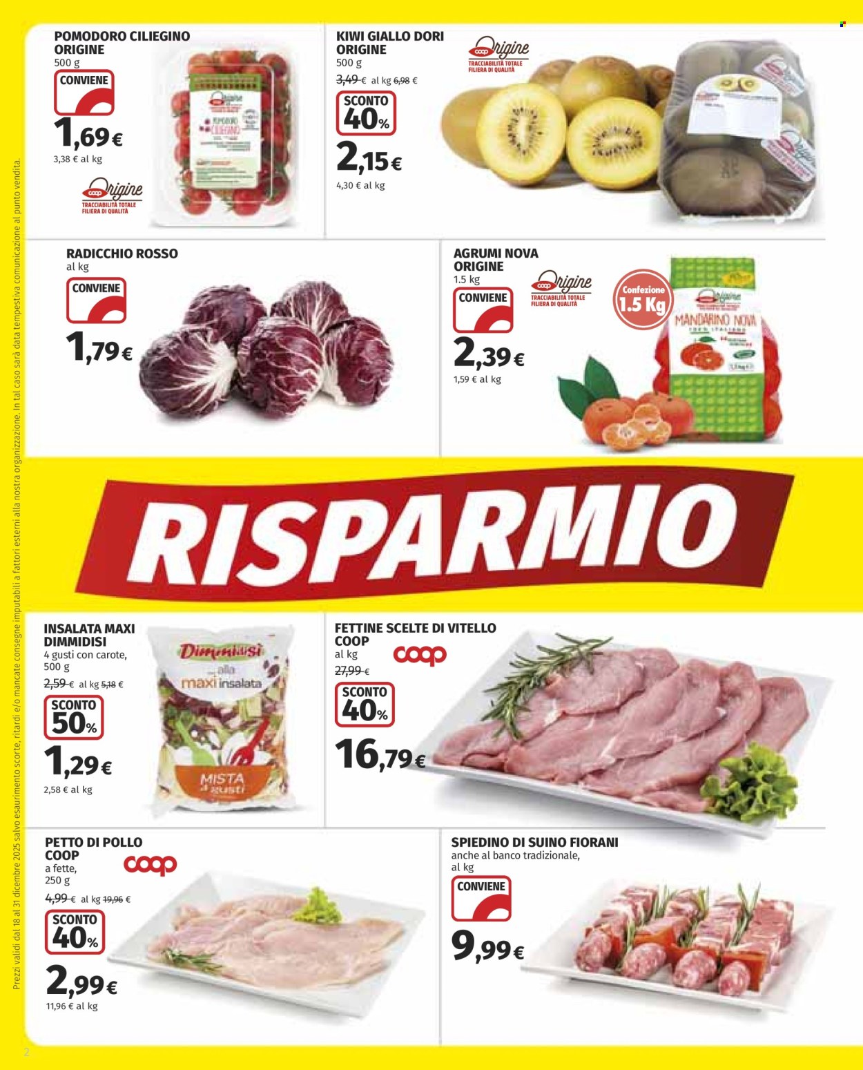 Volantino Coop - 18/12/2025 - 31/12/2025. Pagina 2