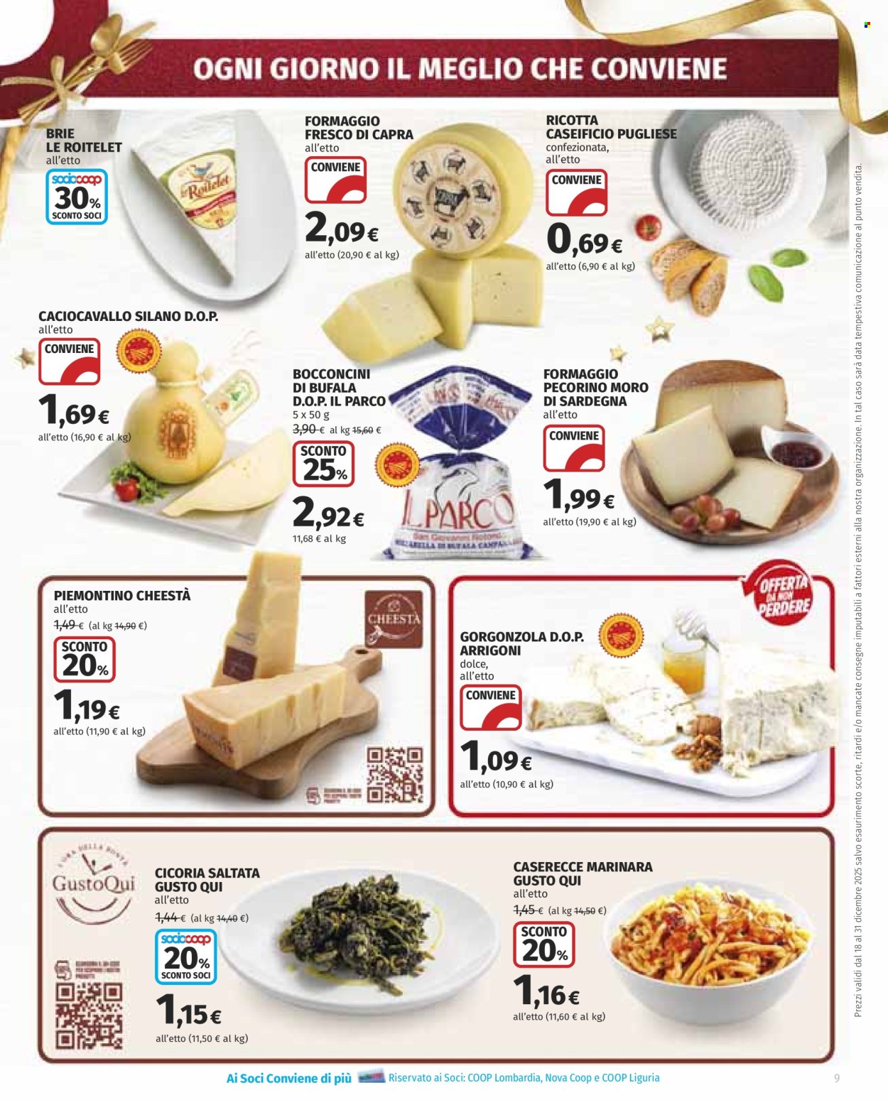 Volantino Coop - 18/12/2025 - 31/12/2025. Pagina 9