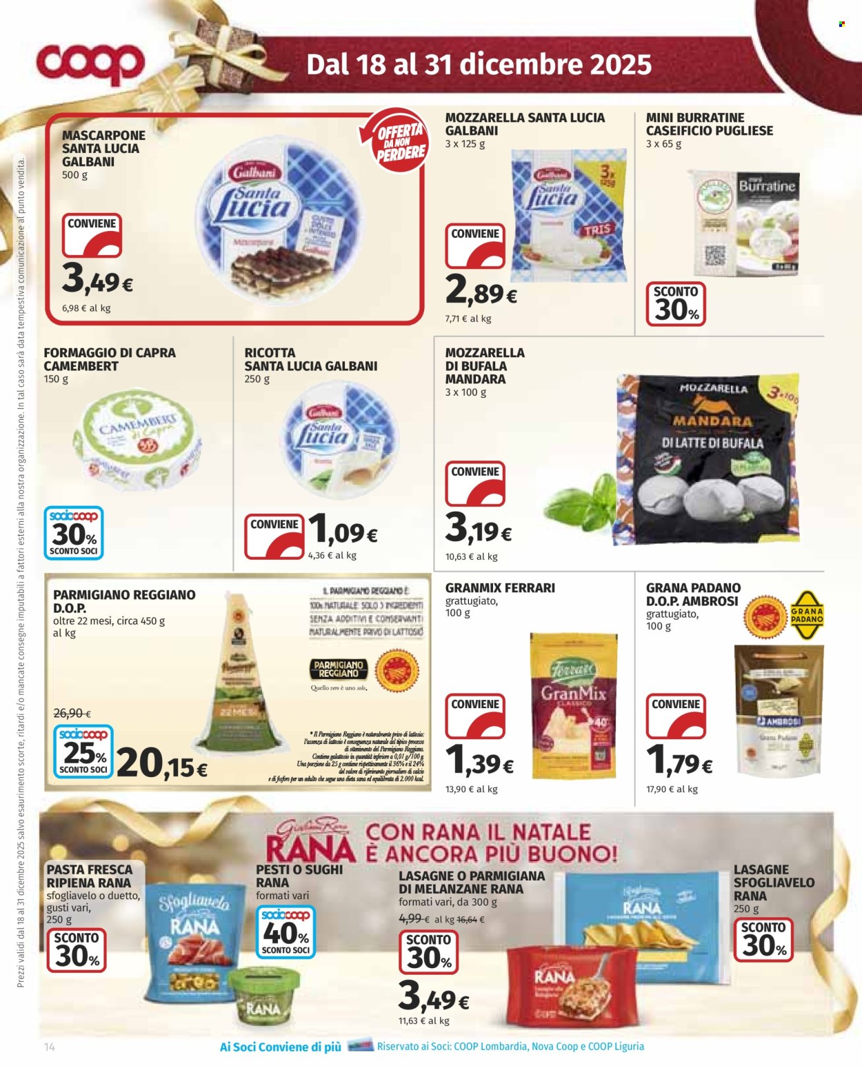 Volantino Coop - 18/12/2025 - 31/12/2025. Pagina 14