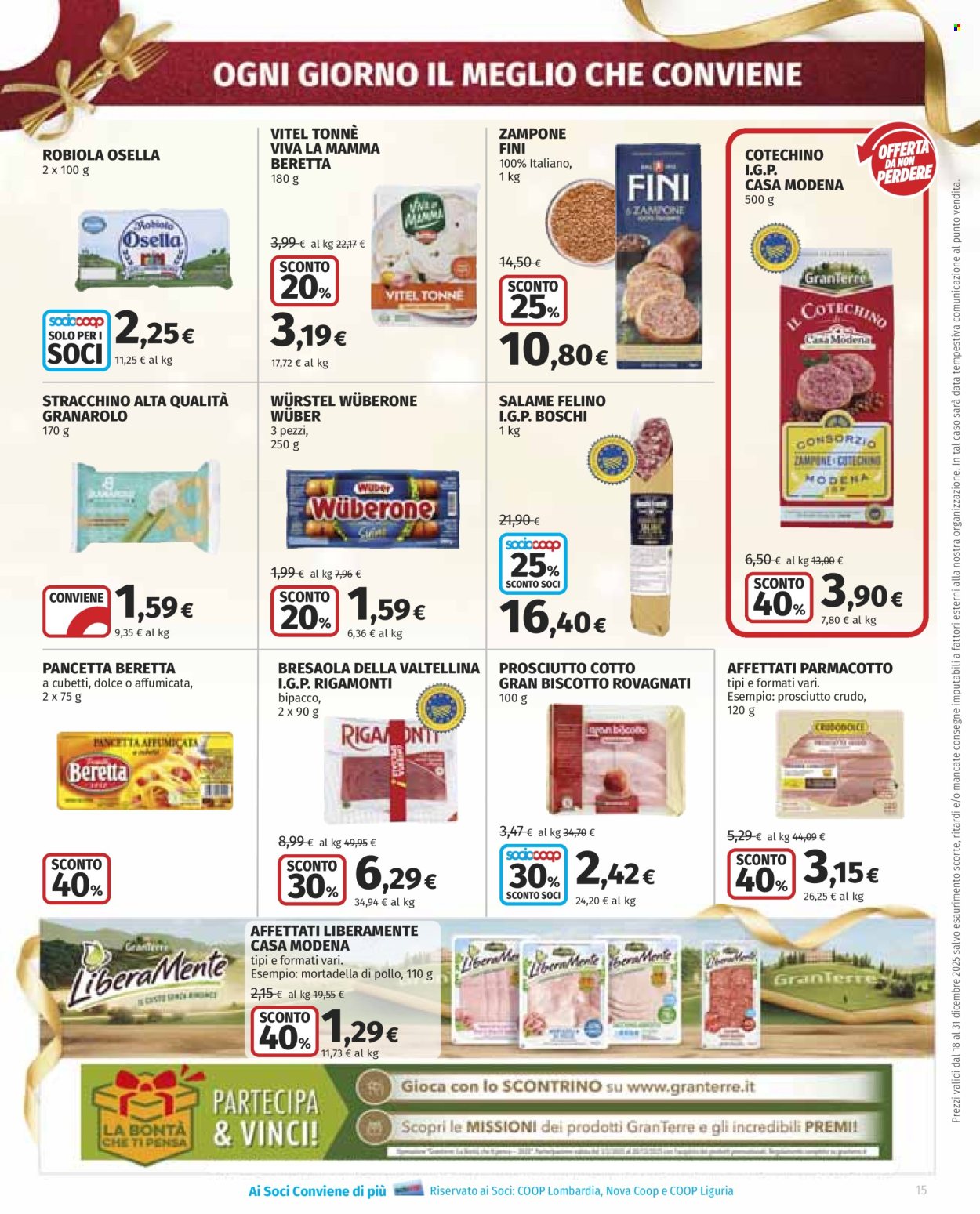 Volantino Coop - 18/12/2025 - 31/12/2025. Pagina 15