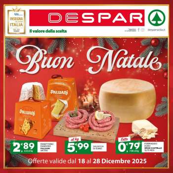 Volantino Despar - 18/12/2025 - 28/12/2025.