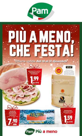 Volantino Pam Panorama - 18/12/2025 - 31/12/2025.
