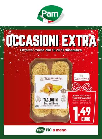 Volantino Pam Panorama - 18/12/2025 - 31/12/2025.