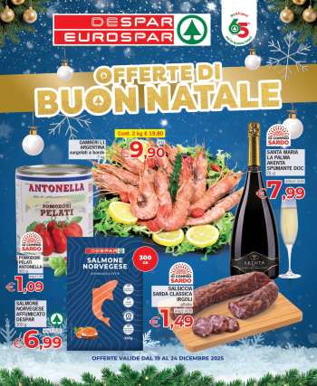Volantino Eurospar - 19/12/2025 - 24/12/2025.