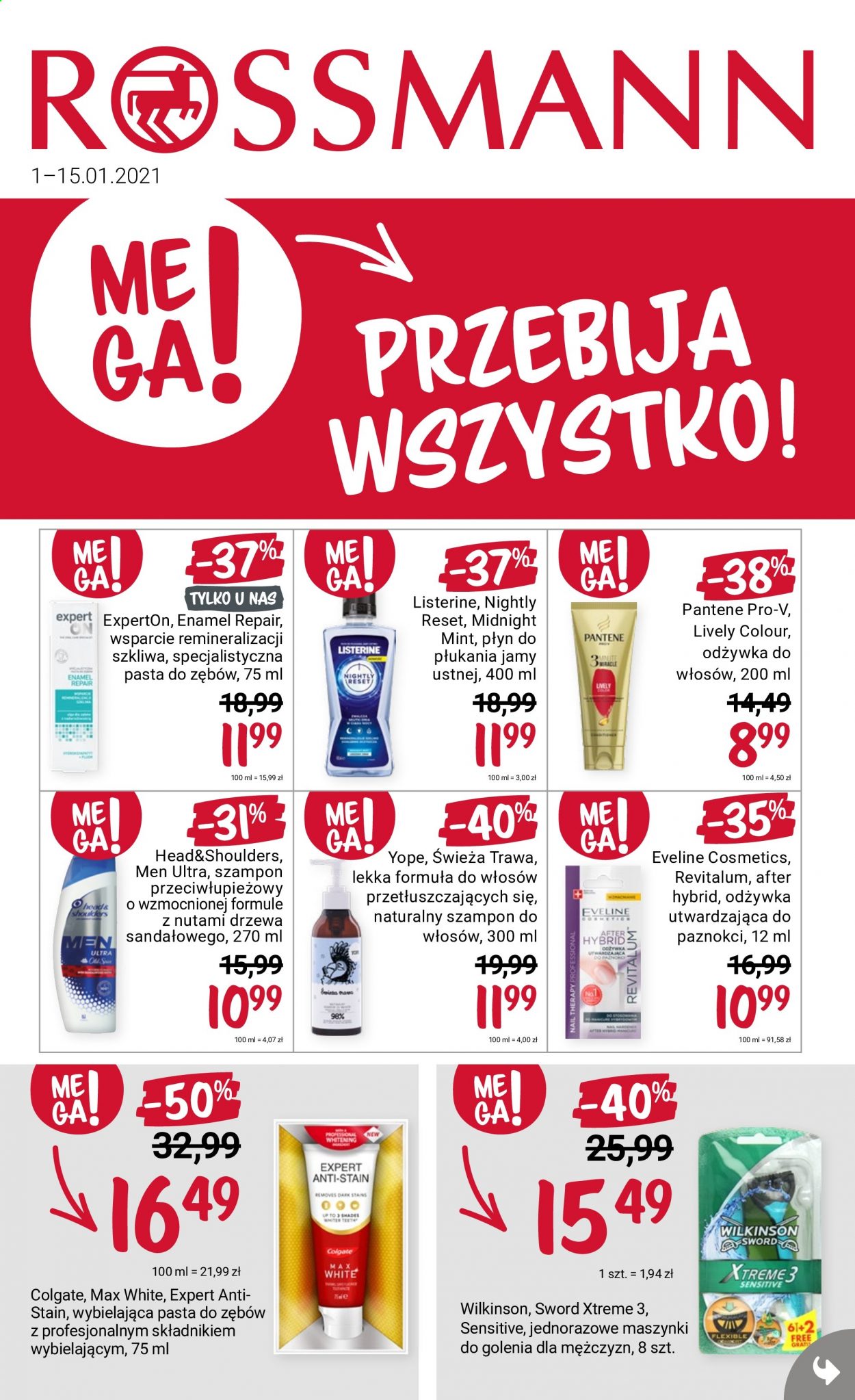 Gazetka Rossmann - 1.01.2021 - 15.01.2021. Strona 1
