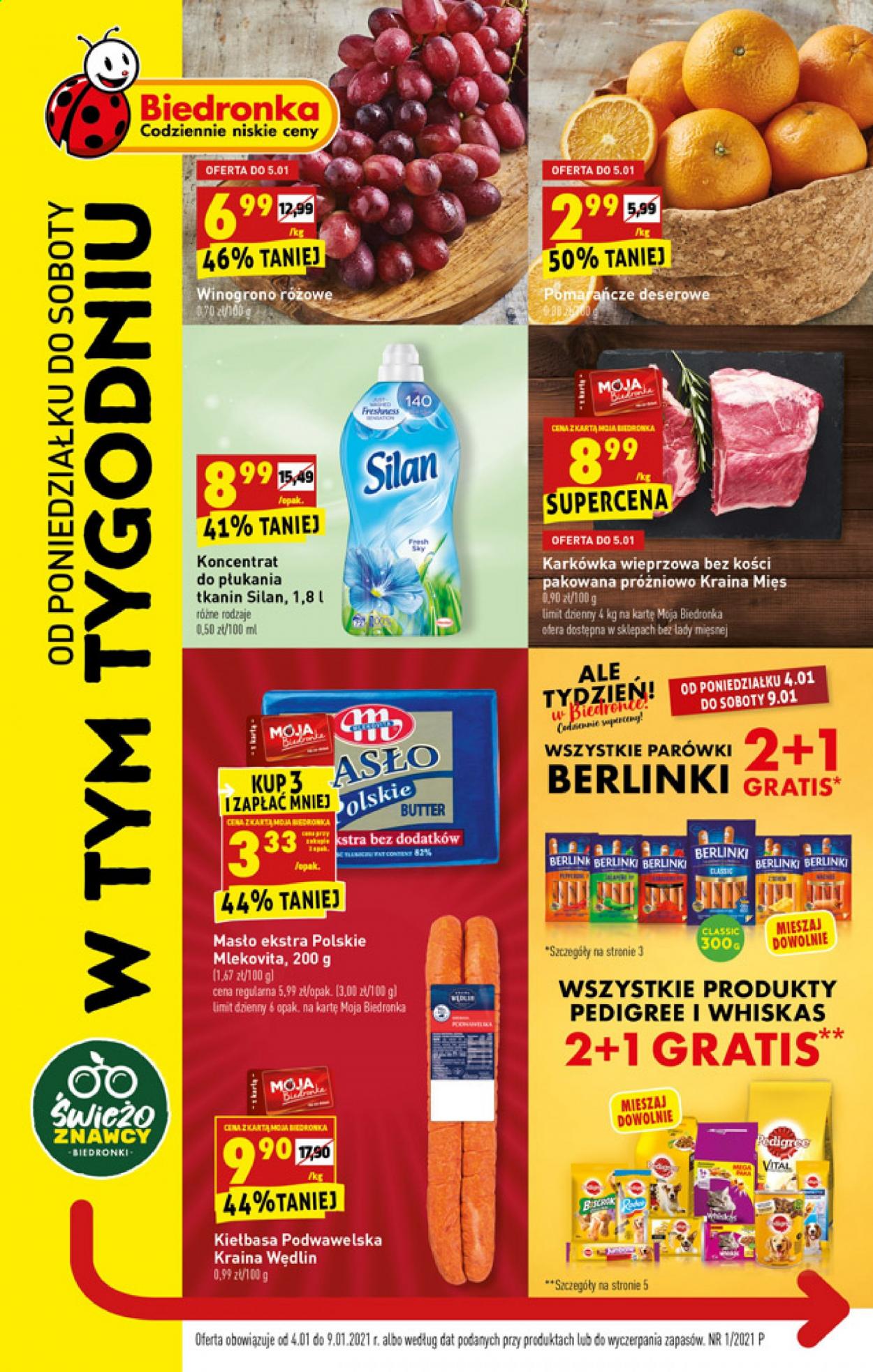 Gazetka Biedronka - 4.01.2021 - 9.01.2021. Strona 1