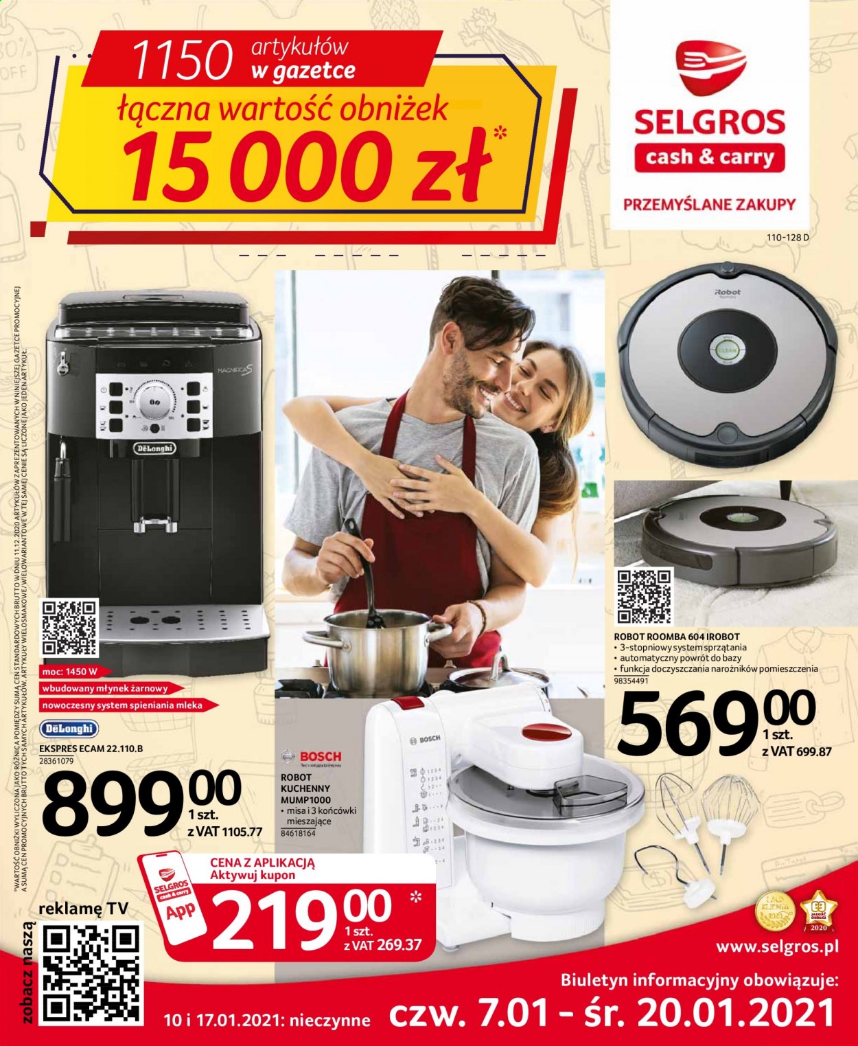 Gazetka Selgros - 7.01.2021 - 20.01.2021. Strona 1