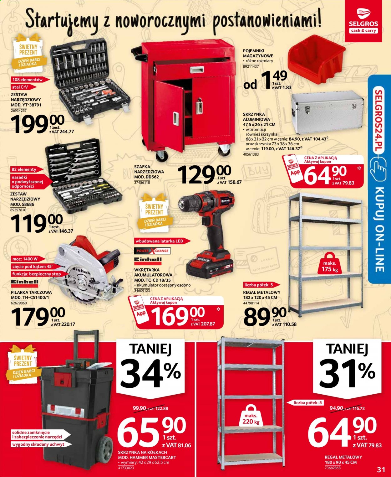Gazetka Selgros - 7.01.2021 - 20.01.2021. Strona 31